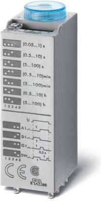 Finder Laiko relė 2P 10A 24V AC / DC daugiafunkcinė AI, DI, SW, GI (85.02.0.024.0000)