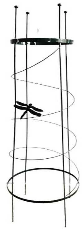 Finebooks Augalų atrama Garden Center, 28 cm x 28 cm, 120 cm, metalinė