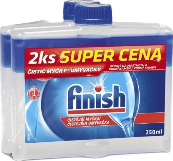 Indaplovių valiklis FINISH Regular, 2x250 ml