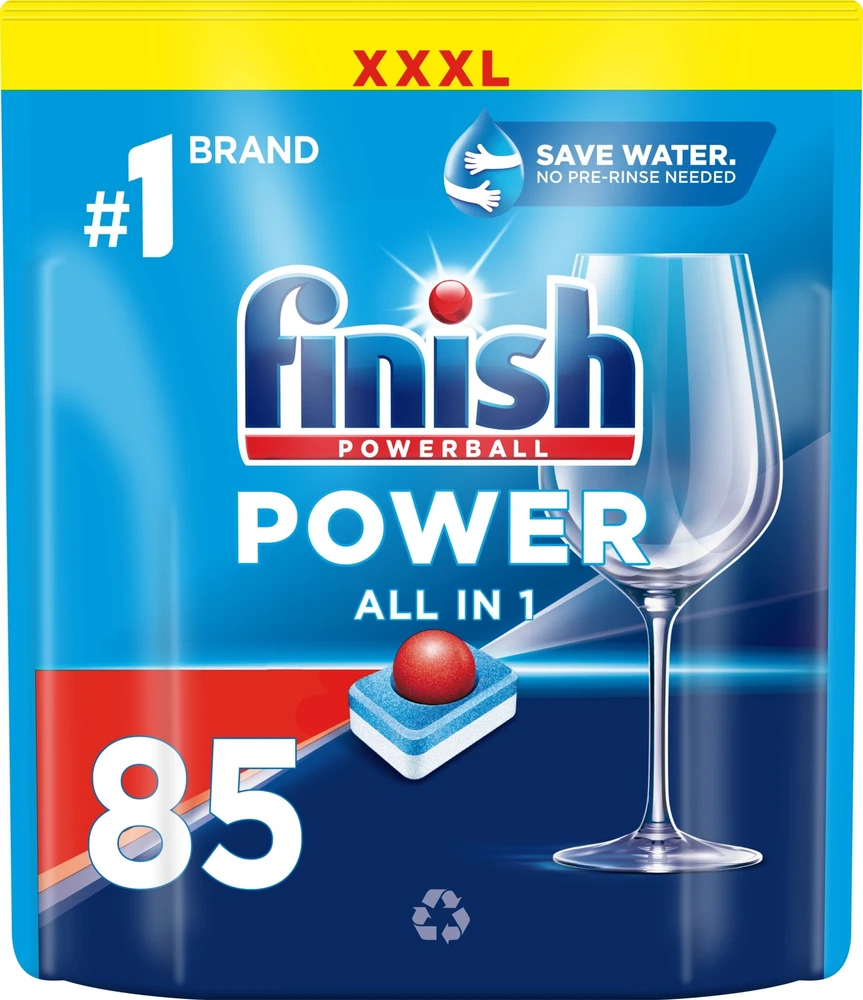 Tabletės indaplovėms FINISH Allin1 Power, 85 vnt
