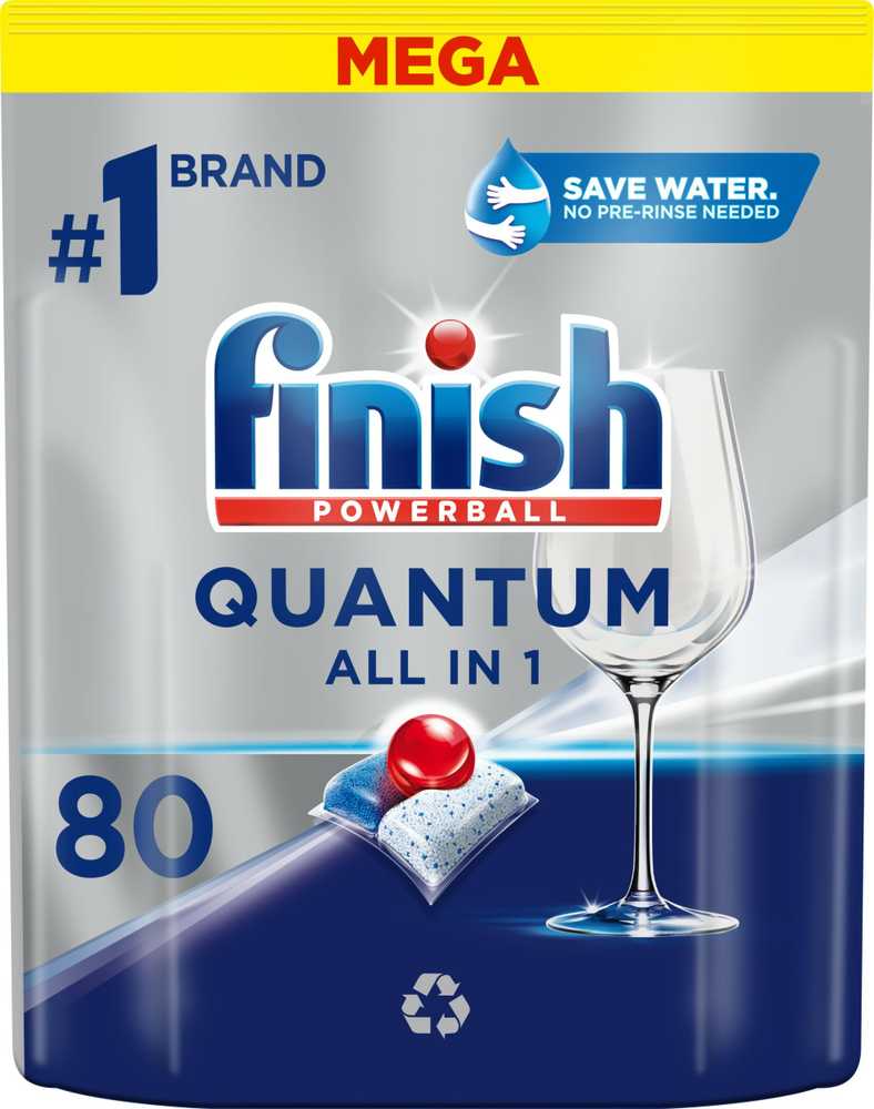 Planšetė INDAP FINISH QUATUM ALLIN1 80VNT