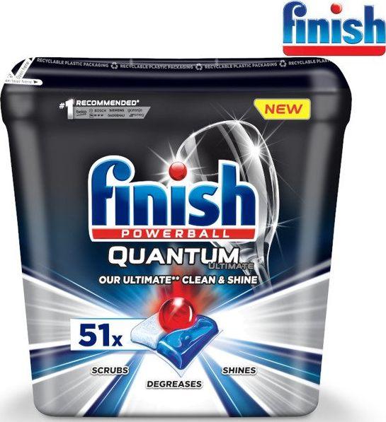 Tabletės indaplovėms Finish Quantum Ultimate 50 vnt