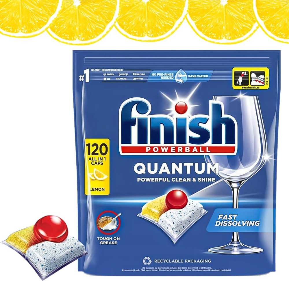 INDAPLOP TAB FINISH QUANTUM LEMON 120VNT