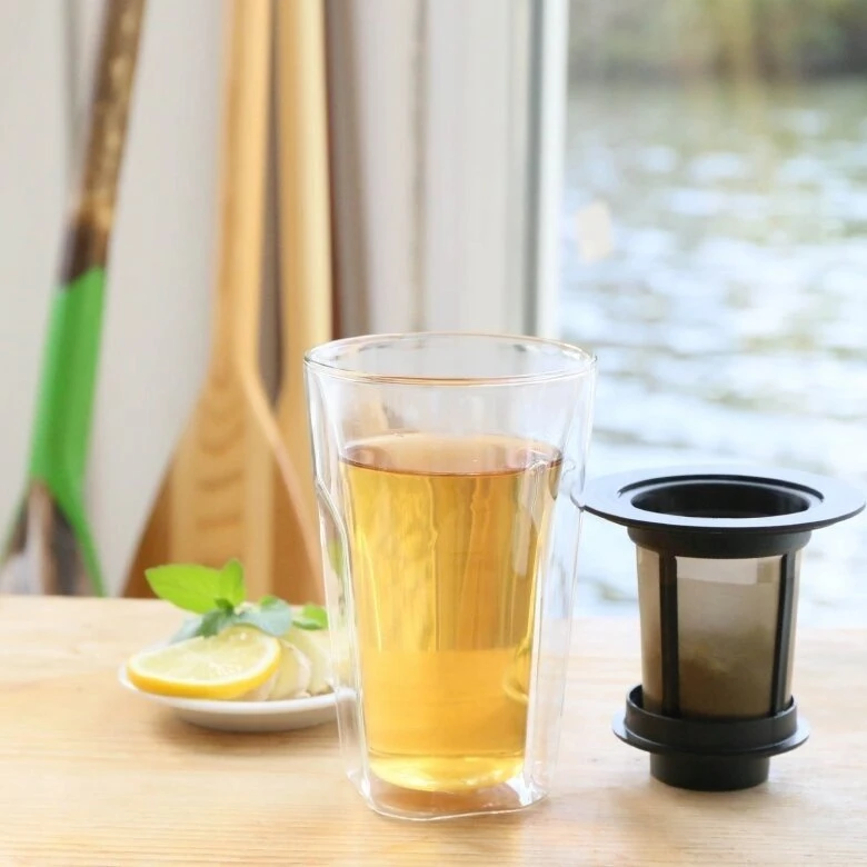 Finum stiklinė su arbatos filtru