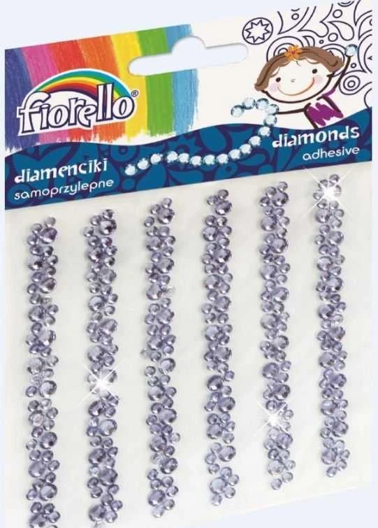 Dekoratyviniai krištoliniai karoliukai GR-DS07, Fiorello, lipnūs
