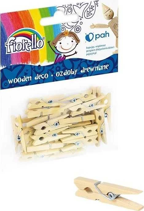 Medinė dekoracija SEGTUKAI GR-WD647, Fiorello, 30x5mm, 25vnt.