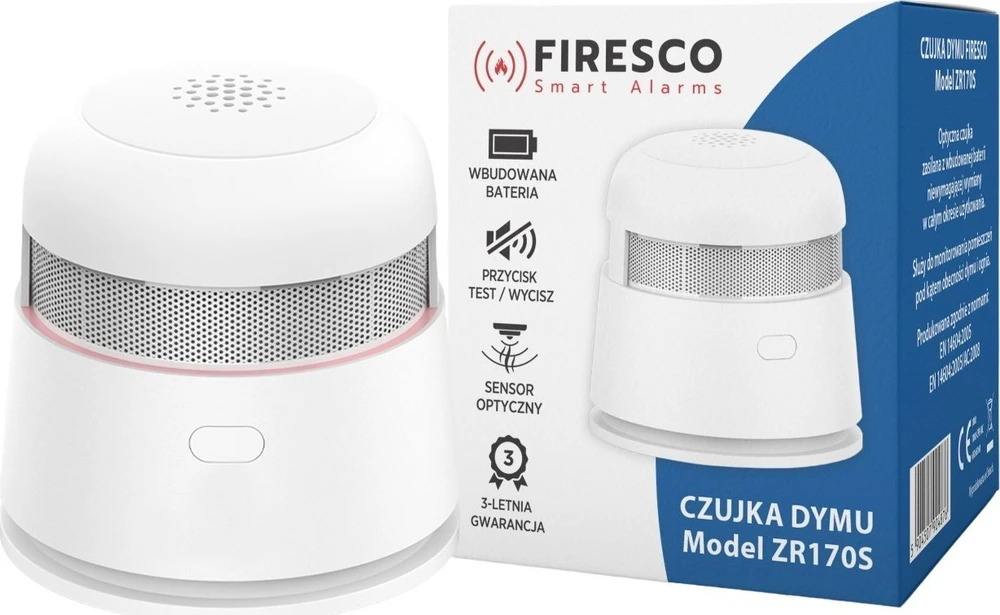 Dūmų detektorius Firesco ZR170S