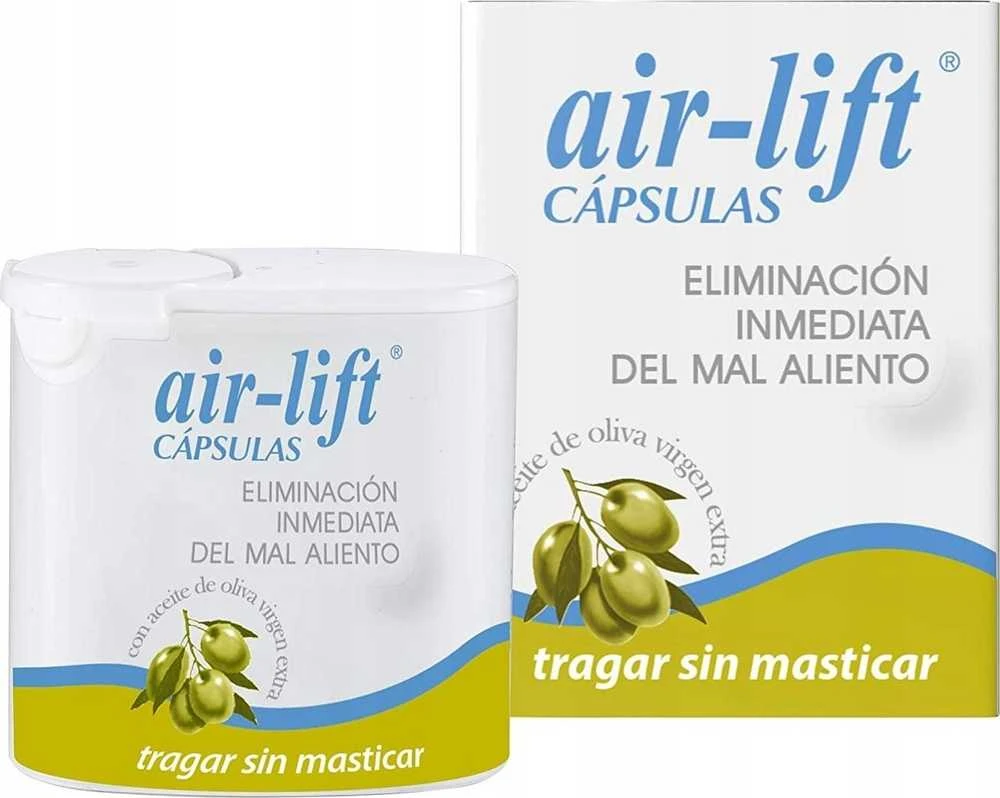 "Air Lift Bio Cosmetics" nedelsiant pašalina blogą kvapą 40 kapsulių