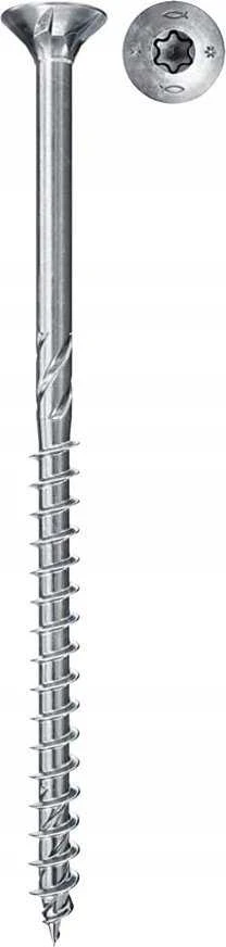 Medvaržtis Fischer TORX; 6,0x100 mm; 100 vnt.