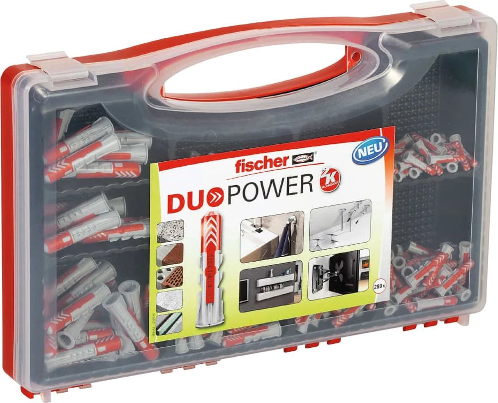Kaiščių rinkinys DuoPower, Fischer 280 vnt.