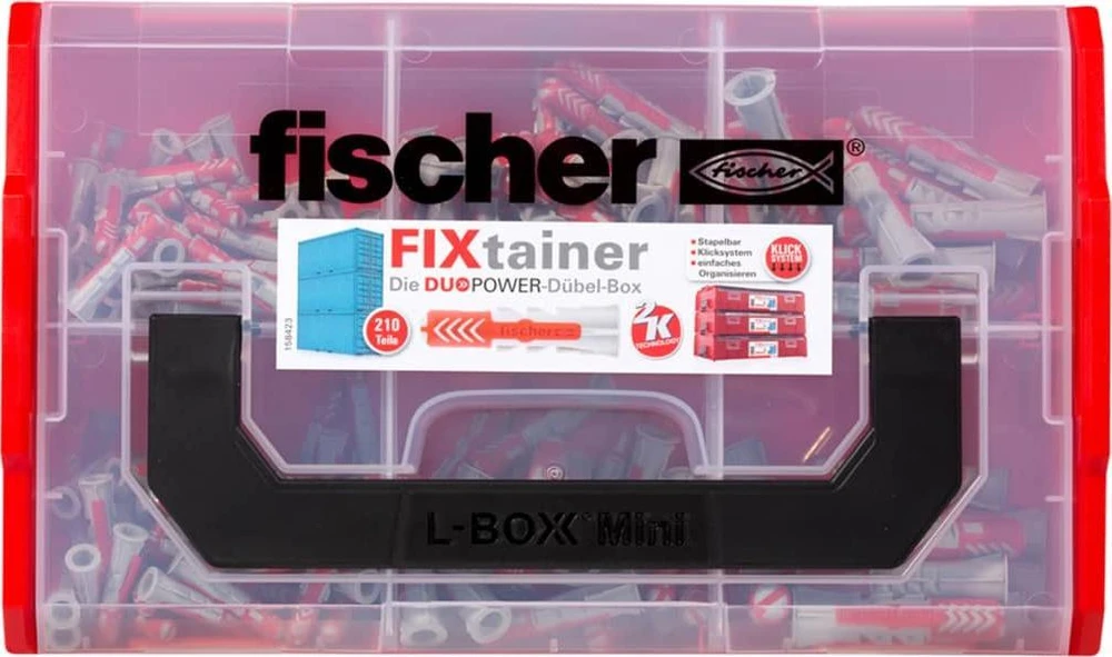 FISCHER DUOPOWER kaiščių rinkinys FIXTAINER