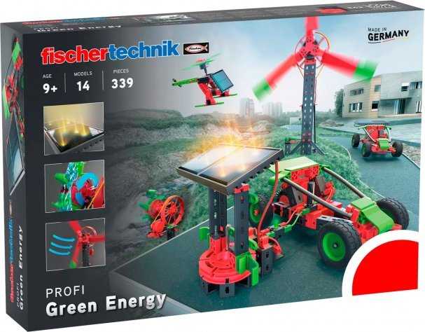 Fischer Technik Fischertechnik fischertechnik Žalias Energy* construction toy