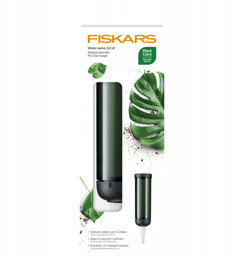 Laistymo burbulas Fiskars 1075380, juoda, 0.35 l