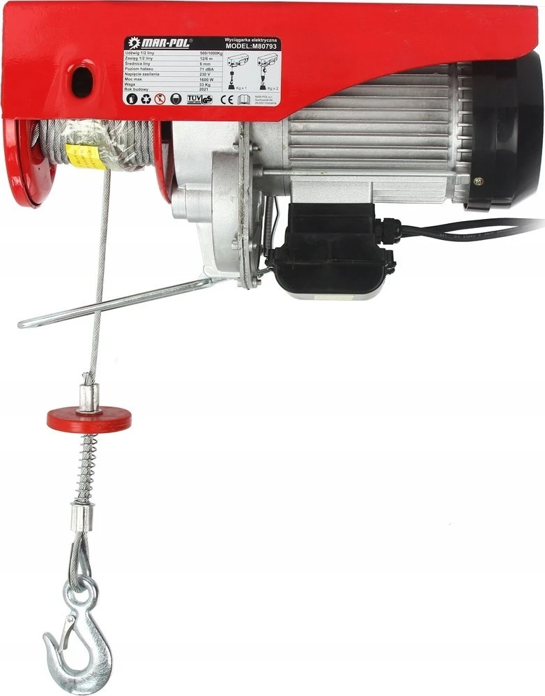 Fiskars WCIĄGARKA ELEKTRYCZNA 500/1000KG/MAR-POL