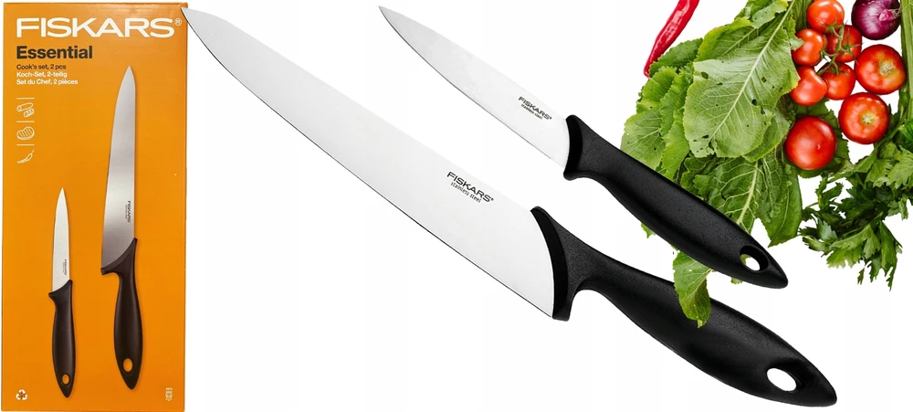 Virtuvinių peilių komplektas Fiskars 1065582, 2 vnt.