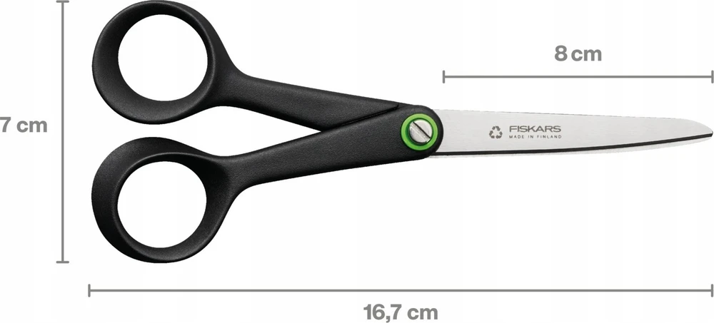 Universalios žirklės Fiskars 1074543; 16,7 cm
