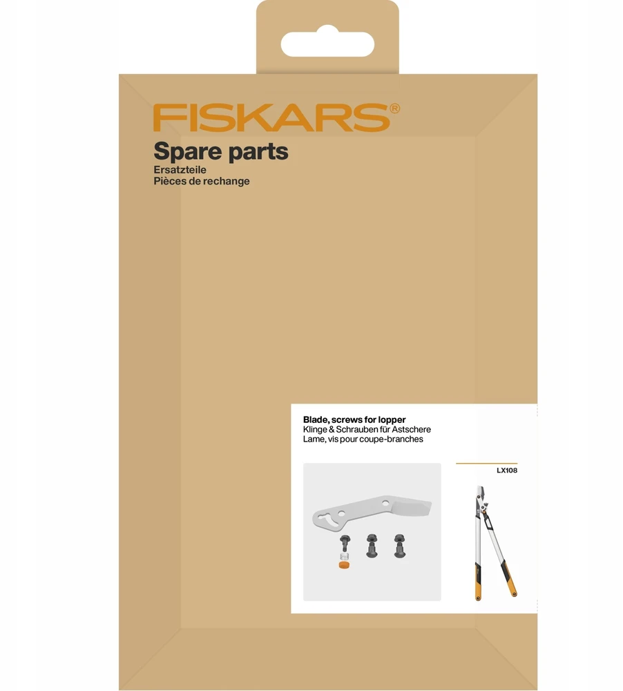 Fiskars FISKARS AKCESORIA X-SERIES GENĖKLIO RINKINYS LX108 AŠMENYS IR 2 VARŽTAI