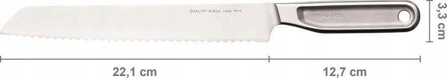 Fiskars All Steel duonos peilis (1062883)