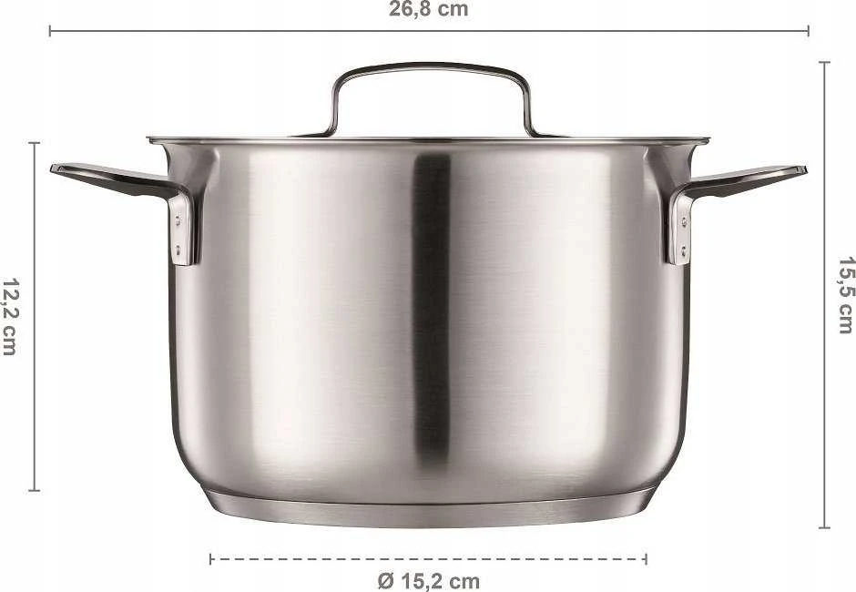Fiskars All Steel puodas 3,0L