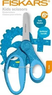 FISKARS VAIKIŠKOS ŽIRKLĖS 13cm MĖLYNOS