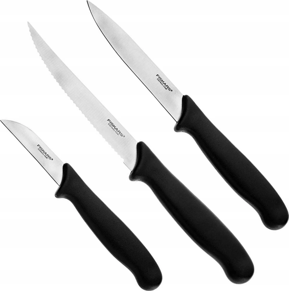 3 peilių rinkinys Fiskars Essential 1065584