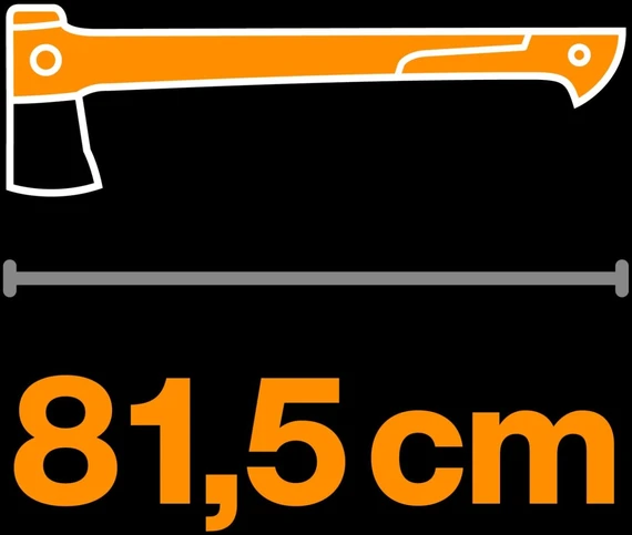 FISKARS SKALDOMASIS KIRVIS X32 X-SERIES AŠMENYS L + SULANKSTOMAS PJŪKLAS