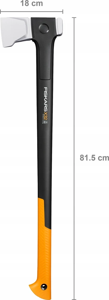 FISKARS SKALDOMASIS KIRVIS X32 X-SERIES AŠMENYS L + SULANKSTOMAS PJŪKLAS