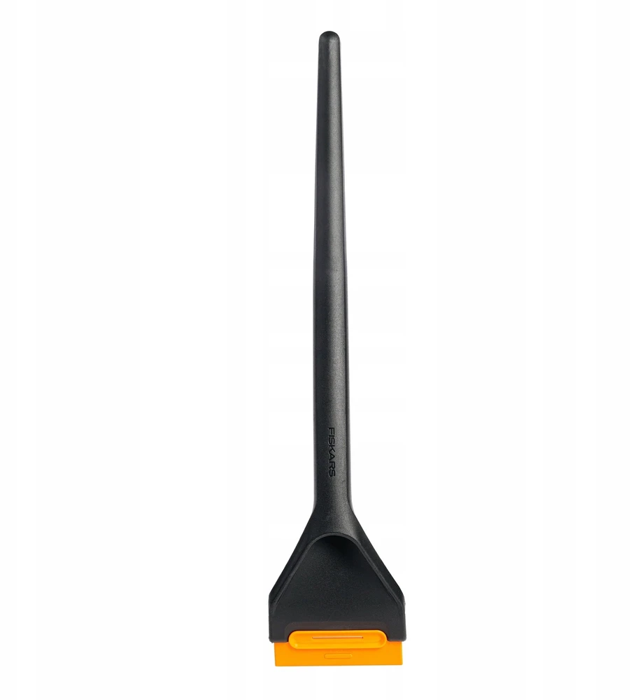 Fiskars Solid 75cm sniego šepetys su ledo gremžtuku, juodas