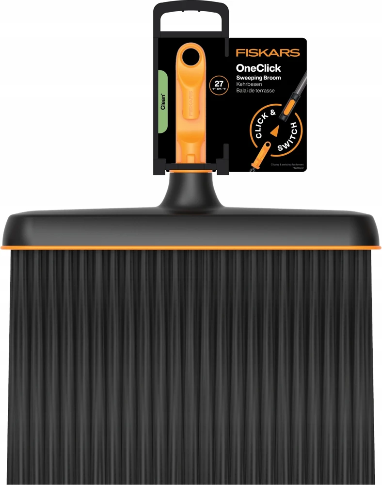Fiskars OneClick šepetys ilgais šeriais 1080699