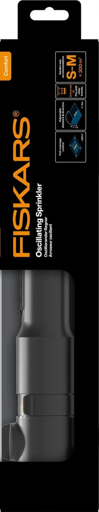 Fiskars Comfort švytuoklinis purkštuvas M