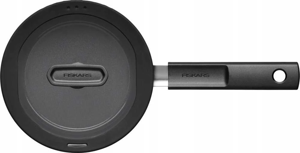 Fiskars Hard Face puodas viena rankena 1,8L su dangčiu