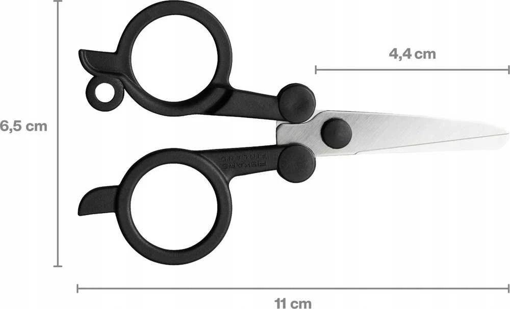 FISKARS SULANKSTOMOS TURISTINĖS ŽIRKLĖS 11cm
