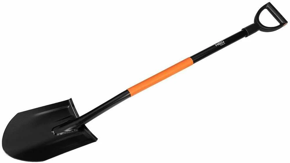 Fiskars Szpadel Grūdintas kastuvas, metalinė rankena, aštrus