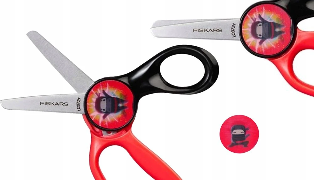 FISKARS NOŻYCZKI DZIECIĘCE 13cm MAGIC MORPH NINJA