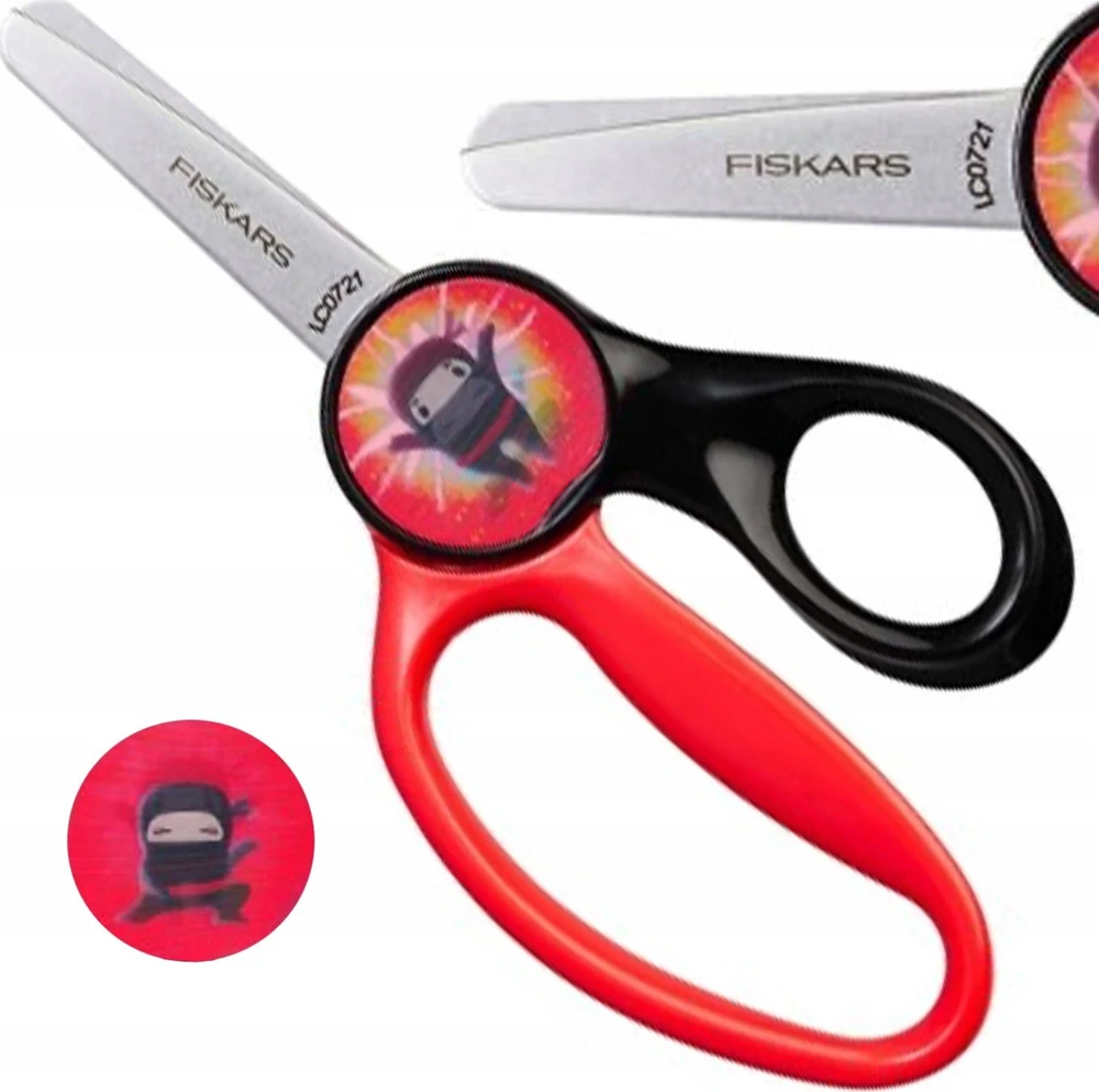 FISKARS NOŻYCZKI DZIECIĘCE 13cm MAGIC MORPH NINJA