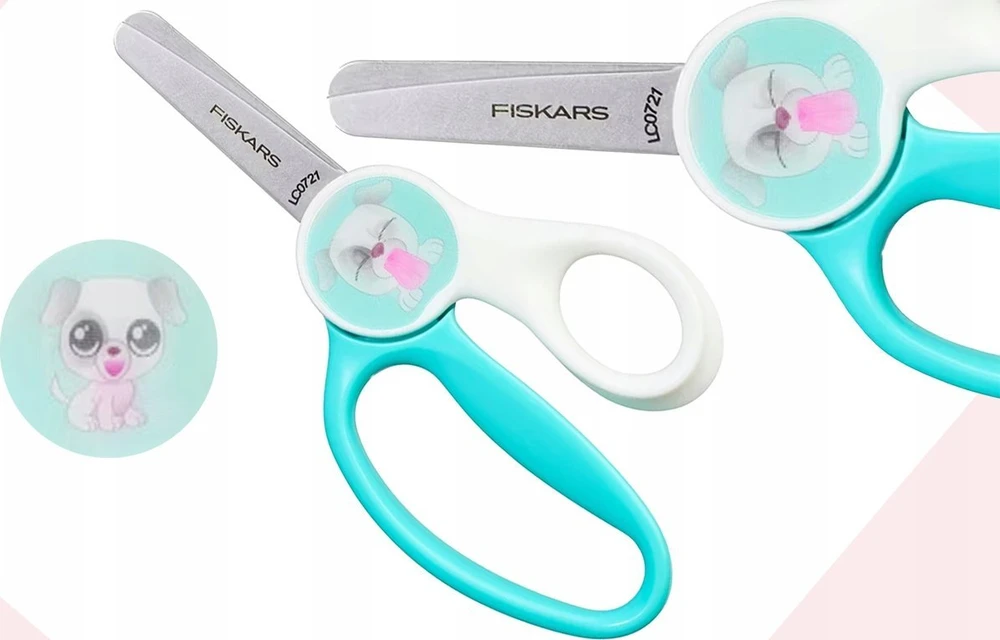 Vaikiškos žirklės FISKARS 1064076, 13 cm