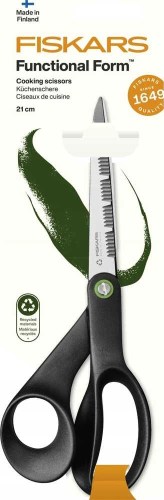 Universalios žirklės Fiskars ReNew 1074545; 21 cm