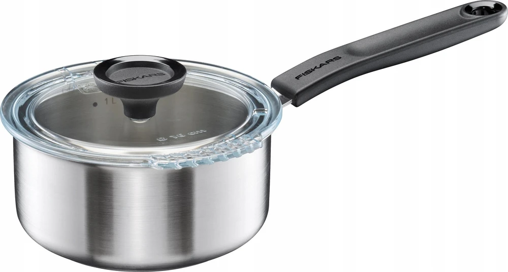 Fiskars FF puodas viena rankena 1,5L