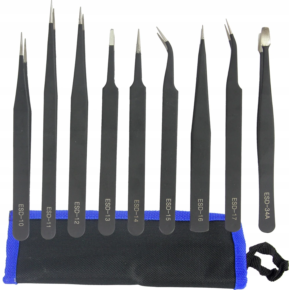 Fiskars PRECISION PINCETS 9vnt. /MAR-POL