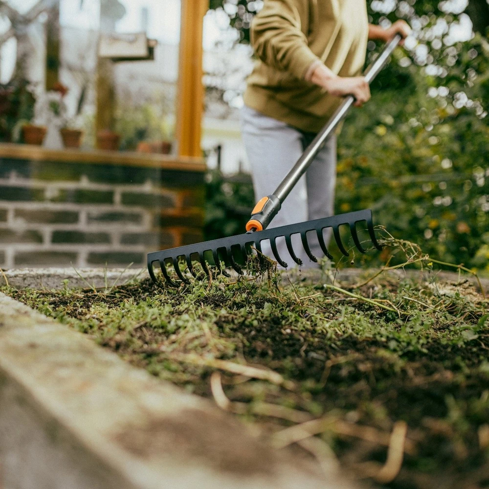 Grėblys universalus Fiskars OneClick 1080678, 40 cm