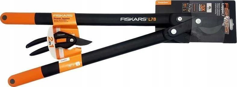 Fiskars Rinkinys: genėjimo žirklės l78 fs112590 + p26 genėjimo žirklės fs111260