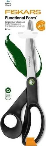 Fiskars ReNew 25 cm universalios žirklės pakuotėje