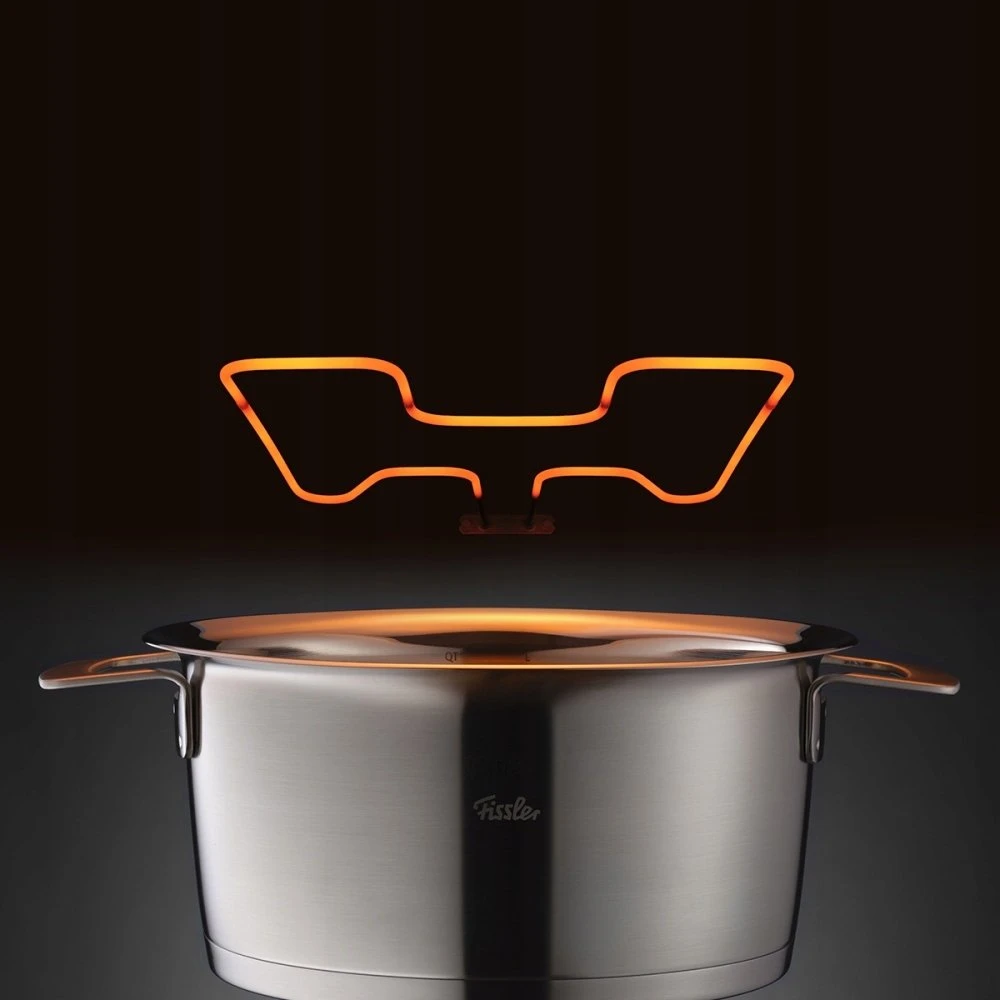 Fissler 742 vnt. „Phi Collection“ puodas su stikliniu dangčiu, 20 cm, 2,3 l