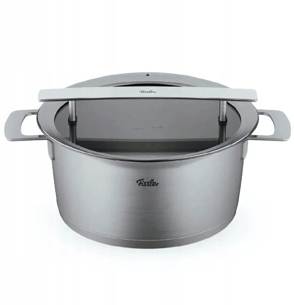 Fissler Phi Collection puodas su stikliniu dangčiu, 24 cm, 5,1 litro