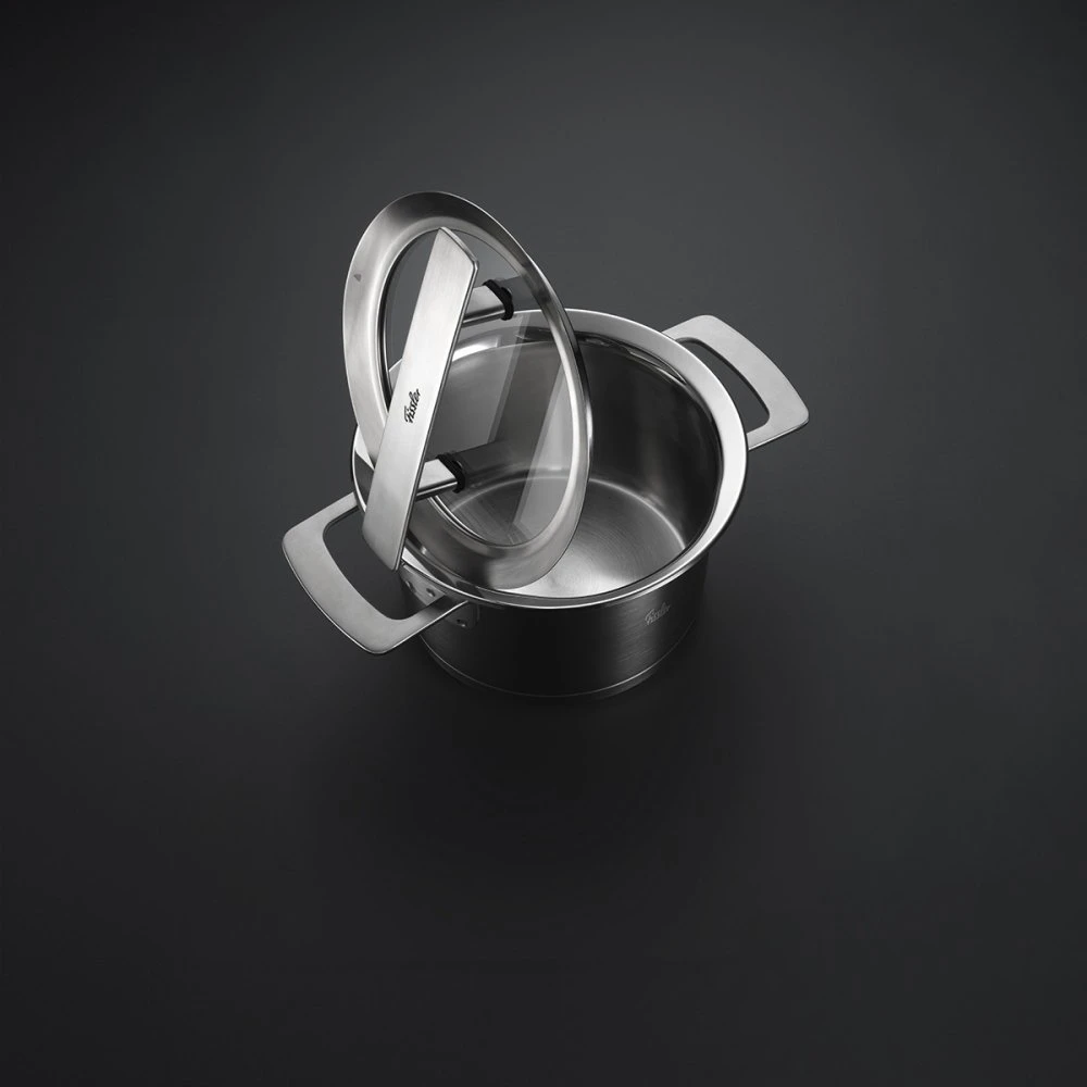 Fissler Phi kolekcijos puodas su stikliniu dangčiu, 16 cm