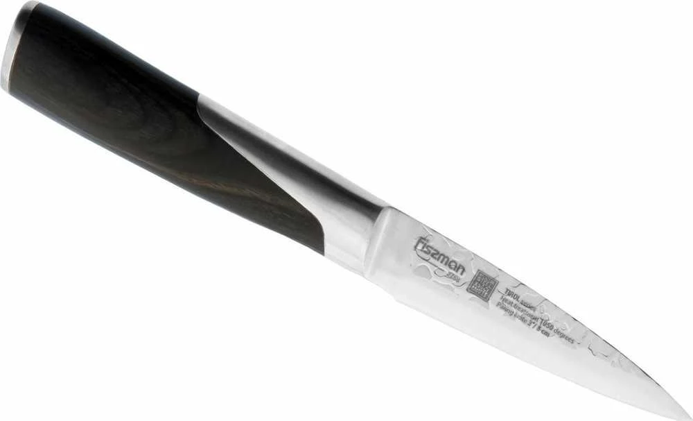 Fissman Daržovių peilis 8 cm TIROL (plienas X50Cr15MoV)
