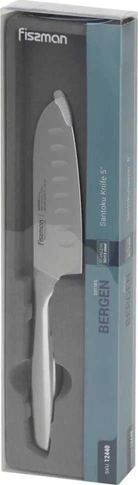 Fissman Peilis BERGEN Santoku 13cm (3Cr13 plienas)