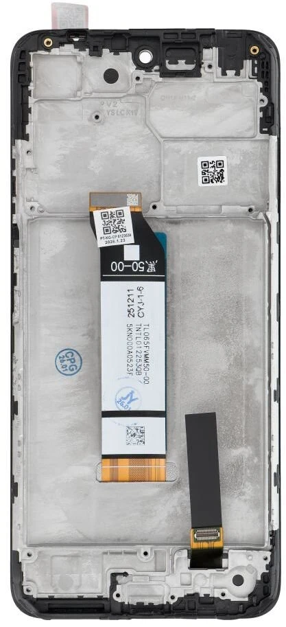 „FixCell“ LCD ekranas, skirtas REDMI NOTE 10 5G, su rėmeliu, originalus