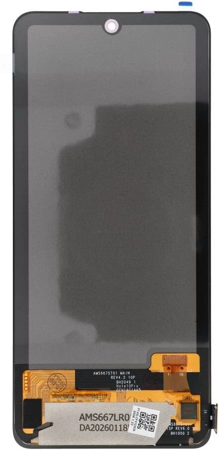 „FixCell“ LCD ekranas, skirtas „REDMI NOTE 12 PRO 4G“, kietas OLED su rėmeliu