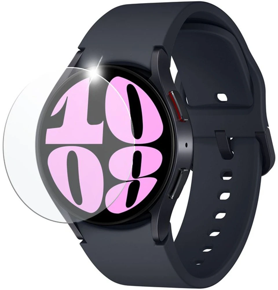 FIXED Apsauginis grūdintas stiklas, skirtas išmaniajam laikrodžiui Samsung Galaxy Watch 6 (40 mm) skaidrus